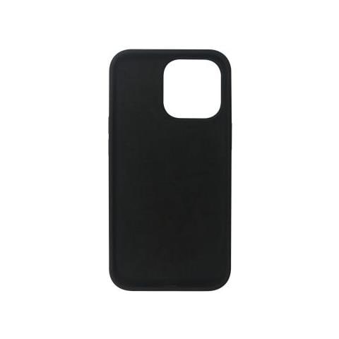 Black Silk-touch Silicone Case For Iphone 13 Pro Custodia Per Cellulare 15,5 Cm (6.1"") Cover Nero - Foto 2
