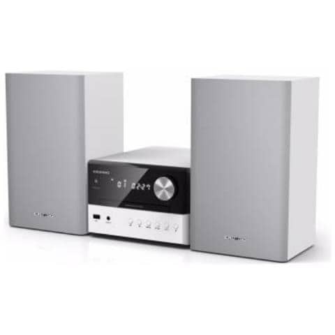 M1050DABW set audio da casa Microsistema audio per la casa 30 W Grigio, Bianco - Foto 1