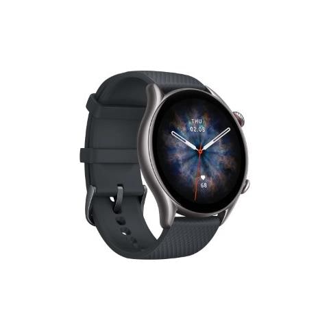Smartwatch GTR 3 Pro Impermeabile 5 ATM Display 1.45" AMOLED Bluetooth GPS Nero - Europa - Foto 2