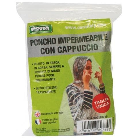 Poncho Impermeabile Con Cappuccio - Foto 2