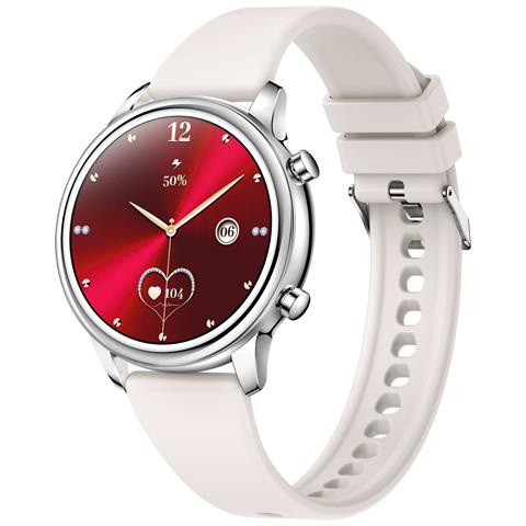 Smartwatch Con Fitness Tracker E Monitoraggio Avanzato Della Salute Silver - Foto 3