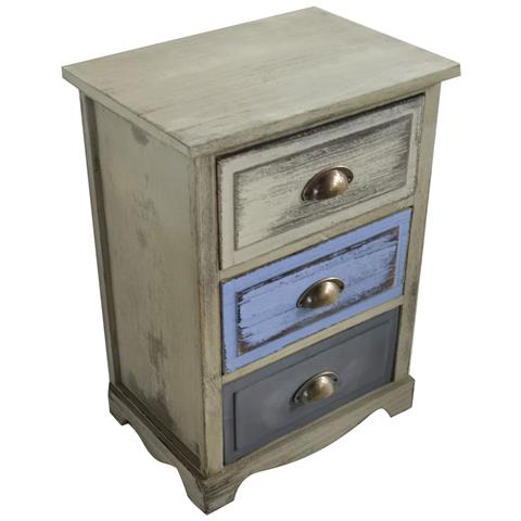 Keira - Mobiletto In Legno Con Cassetti - Foto 1