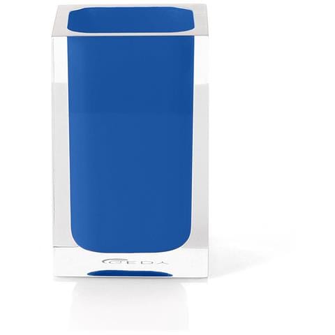 Portaspazzolini D'appoggio In Resina Ra98 Serie Rainbow Blu - Foto 1