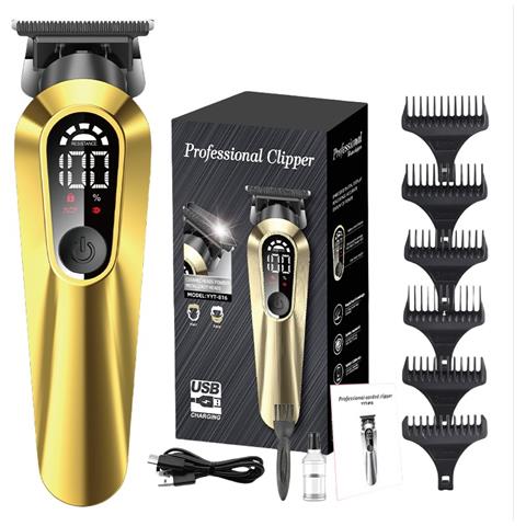 Tagliacapelli Digitale Professionale: Potenza, Precisione E Silenziosità Per Un Taglio Perfetto Gold - Foto 1