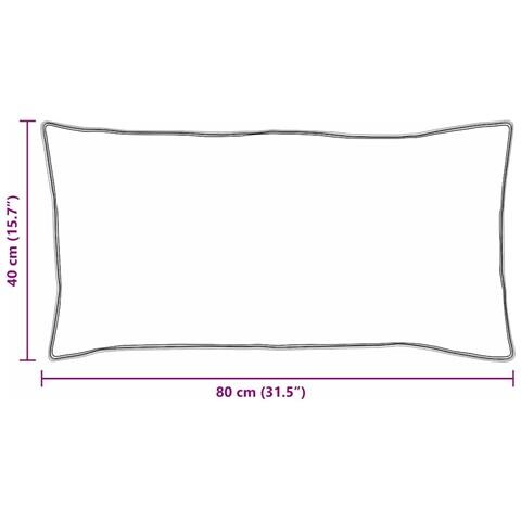 Cuscino con cuscino Bianco Cotone 130gsm 100% - Foto 9