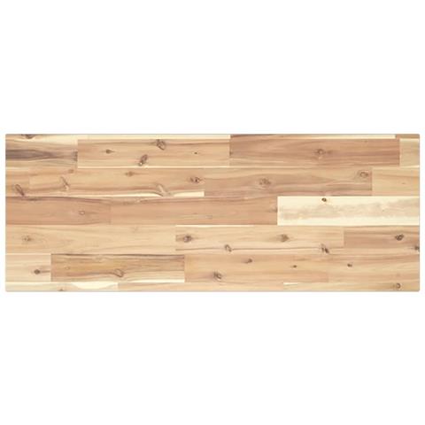 Ripiano a Parete 80x30x2 cm Legno Massello Acacia Non Trattato - Foto 1