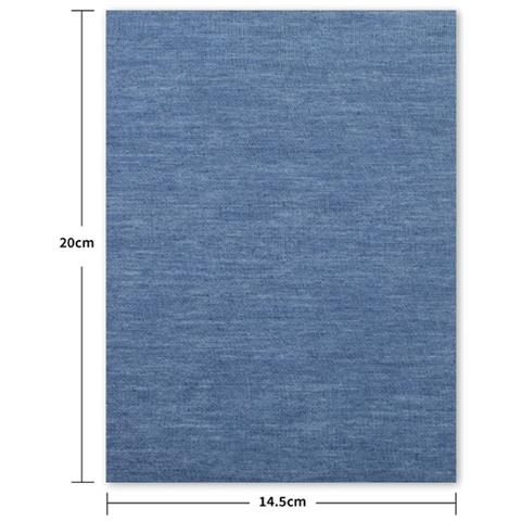 Toppe In Denim Termoadesive Per Jeans, Applique In Tessuto Fai Da Te (5 Pz) Darkblue - Foto 3