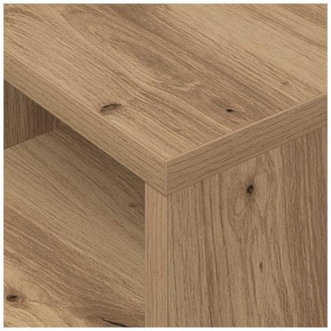 Tavolino 2 pcs Rovere artigianale 30,5 x 30 x 45 cm - Foto 9