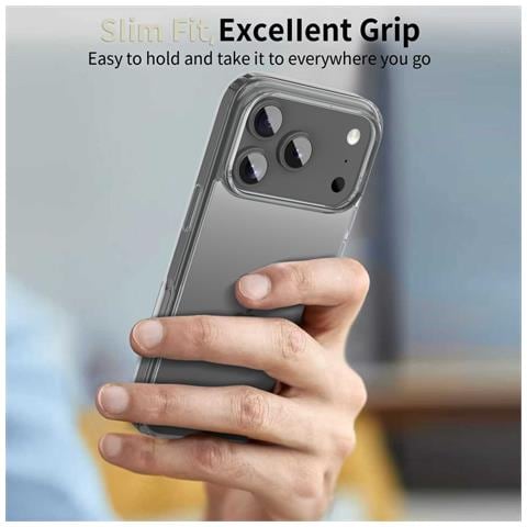 Custodia Trasparente Ibrida Per Iphone 17 Pro Max - Foto 1