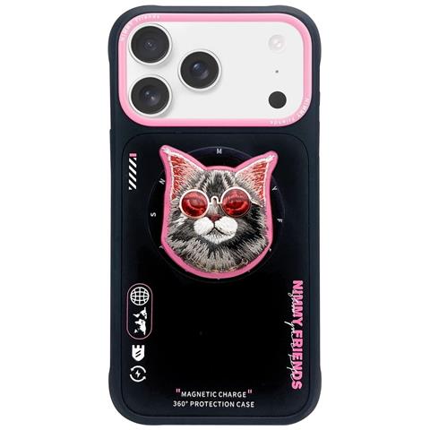 Custodia Iphone 17 Nimmy Glasses Cool Cat Con Magsafe - Per Un Tocco Di Esclusività E Protezione Quotidiana. - Foto 1