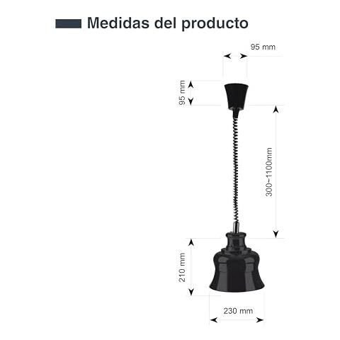 69359 - Lampada riscaldante a infrarossi, lampada estensibile, - Foto 2