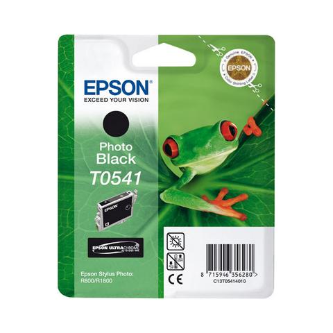 C13T05414020 Cartuccia Ink Originale Nera per Foto per Epson Stylus Foto R800 / R1800 Capacità 550 Pagine - Foto 3