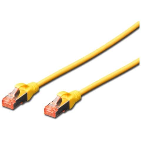 Cavo Rete S-Ftp Cat. 6 Doppia Schermatura Ls0H Colore Giallo Mt. 3 - Foto 2