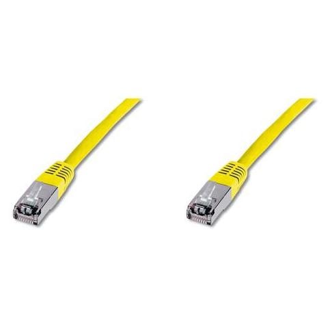 Cavo Rete S-Ftp Cat. 6 Doppia Schermatura Ls0H Colore Giallo Mt. 3 - Foto 1