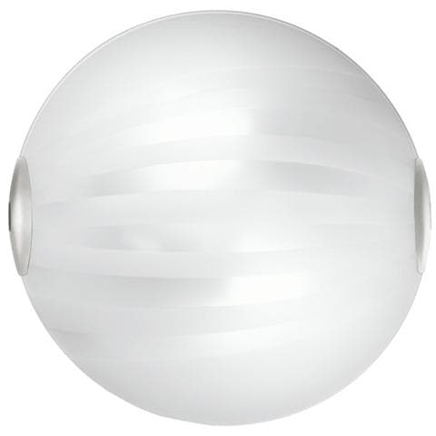 I-KUNA / PL40 - Plafoniera tonda con decoro moderno e elegante 60 watt E27 - Foto 1
