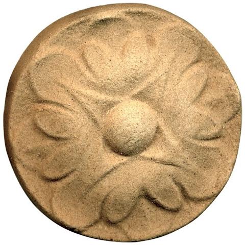 Fregio per Mobili in Pasta di Legno finitura Grezza Ø 55 mm art. 03.4864 - Foto 1