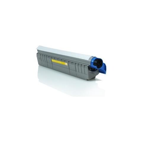 TONER COMPATIBILE -  Per Oki C8600 C8800 43487709 Giallo 6000pag. - Foto 1