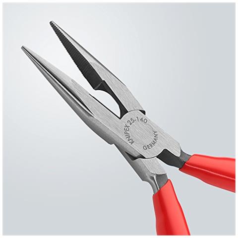 Pinza per meccanica - con becchi mezzotondi con Tronchese (Pinza per radiotecnici) (140 mm) 25 01 140 - Foto 2