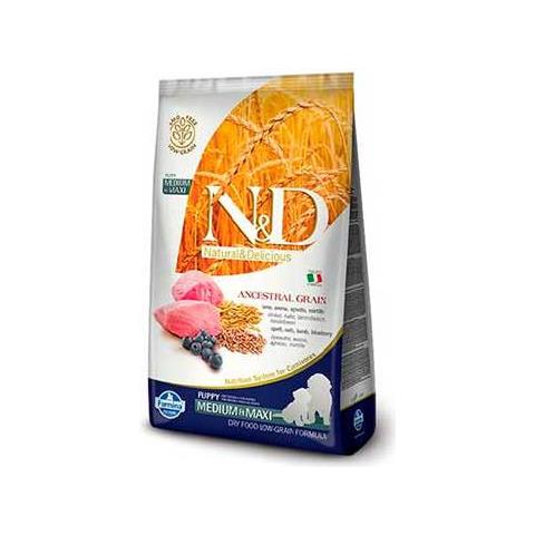 Farmina N&d Low Grain Puppy Medium / maxi Agnello E Mirtillo: 12 Kg - Foto 1