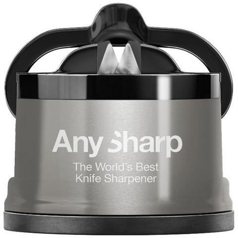 Pro Affilacoltelli (metal) Con Ventosa, Metallo Spazzolato - Foto 2