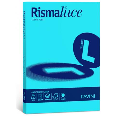 Rismaluce Carta Inkjet A3 (297x420 Mm) 200 Fogli Blu - Foto 1