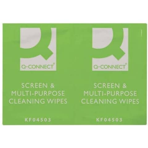 Salviette Di Pulizia Multiuso Senza Alcool Conf. Da 60 Bustine Singole - Kf04503a - Foto 1