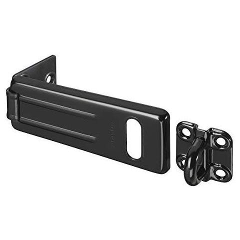 704eurdblk Esterna Porta Lucchetto Hasp Nero 11 X 44 Centimetri - Foto 1