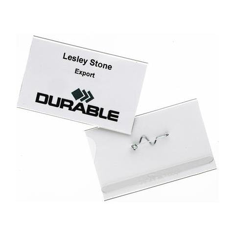 Namensschild Mit Nadel 1 Pg. 10 Stck 860419 - Foto 1