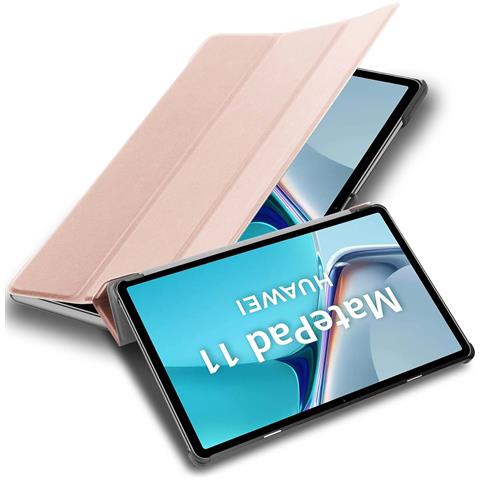 Cadorabo Custodia Per Tablet Compatibile Con Huawei Matepad 11 (10.95 Zoll) In Oro Rosa Pastello - Coperchio Protettiva Ultra Sottile Con Funzione Auto Wake Up E Stand - Foto 1