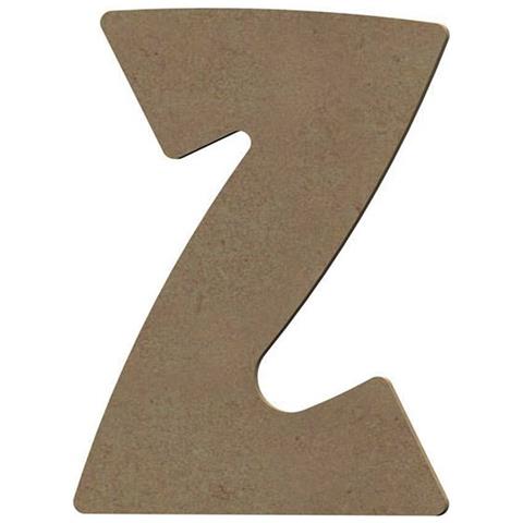 Lettera Maiuscola Z In Legno Mdf Per La Decorazione - 8 Cm - Foto 1