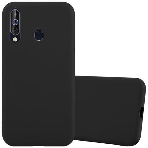 Custodia Compatibile Con Samsung Galaxy A60 / M40 In Candy Nero - Coperchio Protettivo In Silicone Tpu Flessibile - Foto 1