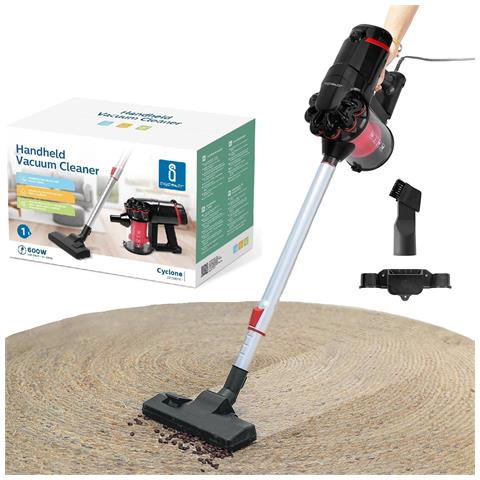 Scopa Elettrica 2in1 con Filo Potenza 600 W Colore Nero - Foto 2