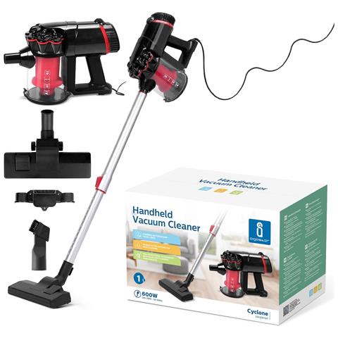 Scopa Elettrica 2in1 con Filo Potenza 600 W Colore Nero - Foto 3