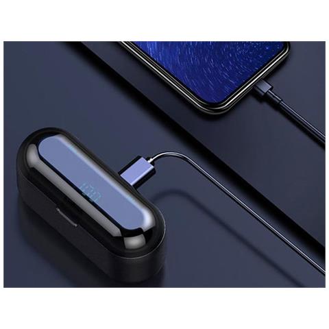 Cuffie Bluetooth F9 TWS con Batteria 2000mAh - Foto 3