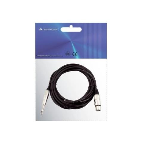 Cavo adattatore Xlr (f) / Jack Mono 5m Bk - Foto 12