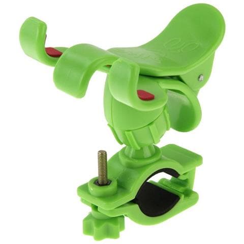 Bike-360 Supporto Per Bici Universale A Clip Green  Per Smartphone Ios Iphone Galaxy Android - Foto 2