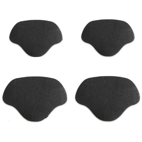 Toppe Di Protezione/riparazione Del Tallone Per La Riparazione Di Scarpe 4 Pz Black S - Foto 1