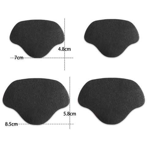 Toppe Di Protezione/riparazione Del Tallone Per La Riparazione Di Scarpe 4 Pz Black S - Foto 5