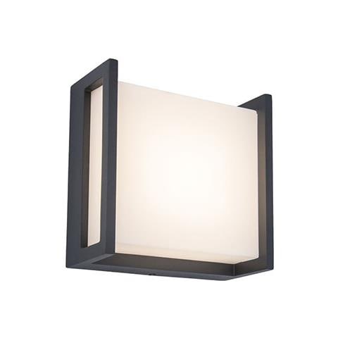Lampada Da Parete Lutec ""qubo"" Esterno Led 9.5w 1050lm [lu-5195401118] - Foto 1