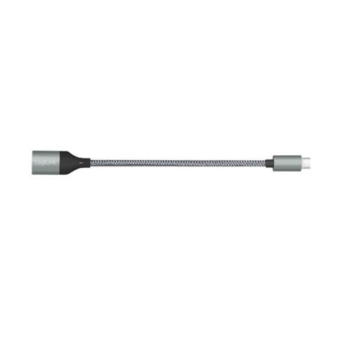 Cu0106 Cavo Usb 0,15 M Usb 3.2 Gen 1 (3.1 Gen 1) Usb C Usb A Grigio - Foto 3
