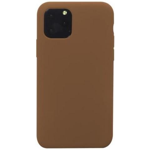 Cover Per Iphone 11 Pro Rigida In Silicone Soft Touch, Marrone - Foto 1