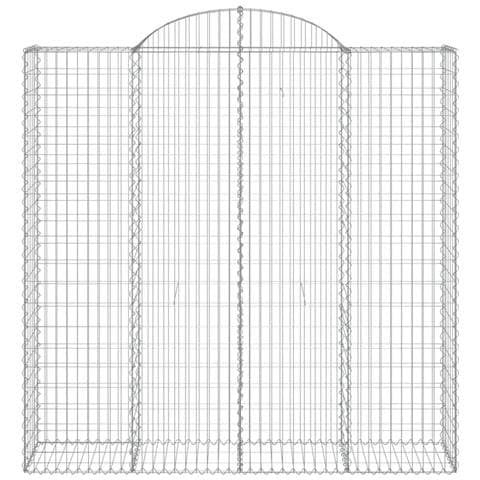 Cesto Gabbione Ad Arco 200x50x200/220 Cm Ferro Zincato - Foto 2