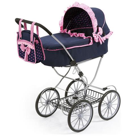 Carrozzina Per Bambole Reig Dolls Pram Blu Marino 64 Cm - Foto 1