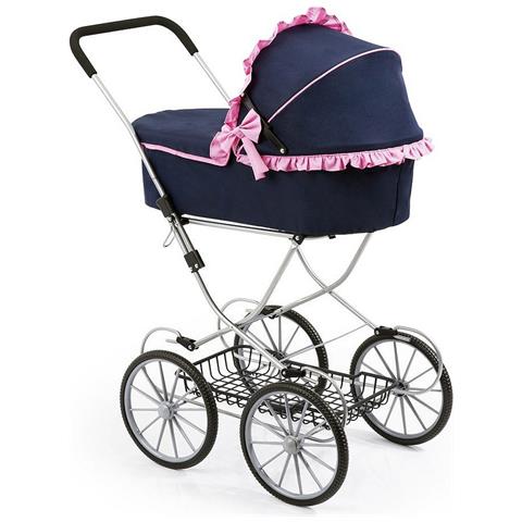 Carrozzina Per Bambole Reig Dolls Pram Blu Marino 64 Cm - Foto 5
