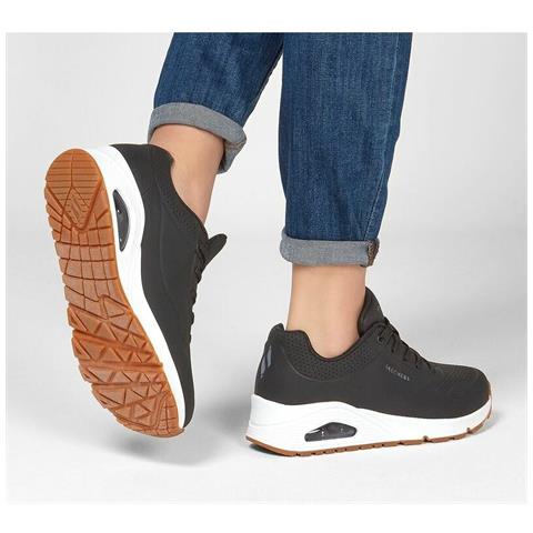 Scarpe Sportive Da Donna Skechers Nero 42 - Foto 2