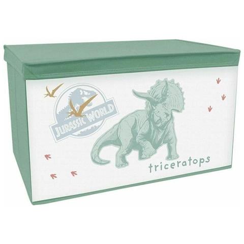 Scatola Portaoggetti Jurasic World Dinosaur Verde 55,5 X 34,5 X 34 Cm - Foto 1