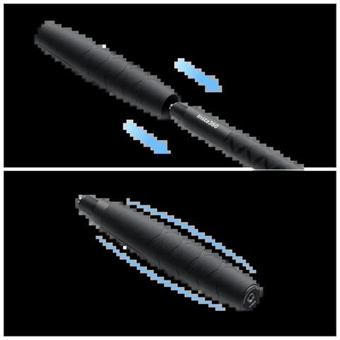 CINSCAVG bastone per selfie Macchina fotografica Nero - Foto 2