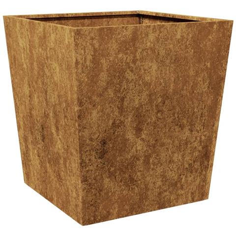 Fioriera Da Giardino 50x50x50 Cm In Acciaio Corten - Foto 1