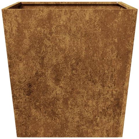 Fioriera Da Giardino 50x50x50 Cm In Acciaio Corten - Foto 2