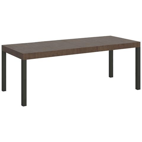 Tavolo Allungabile 90x180/284 Cm Everyday Premium Noce Telaio Antracite - Foto 1
